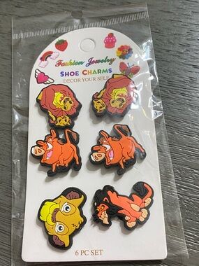 Lion King shoe charms